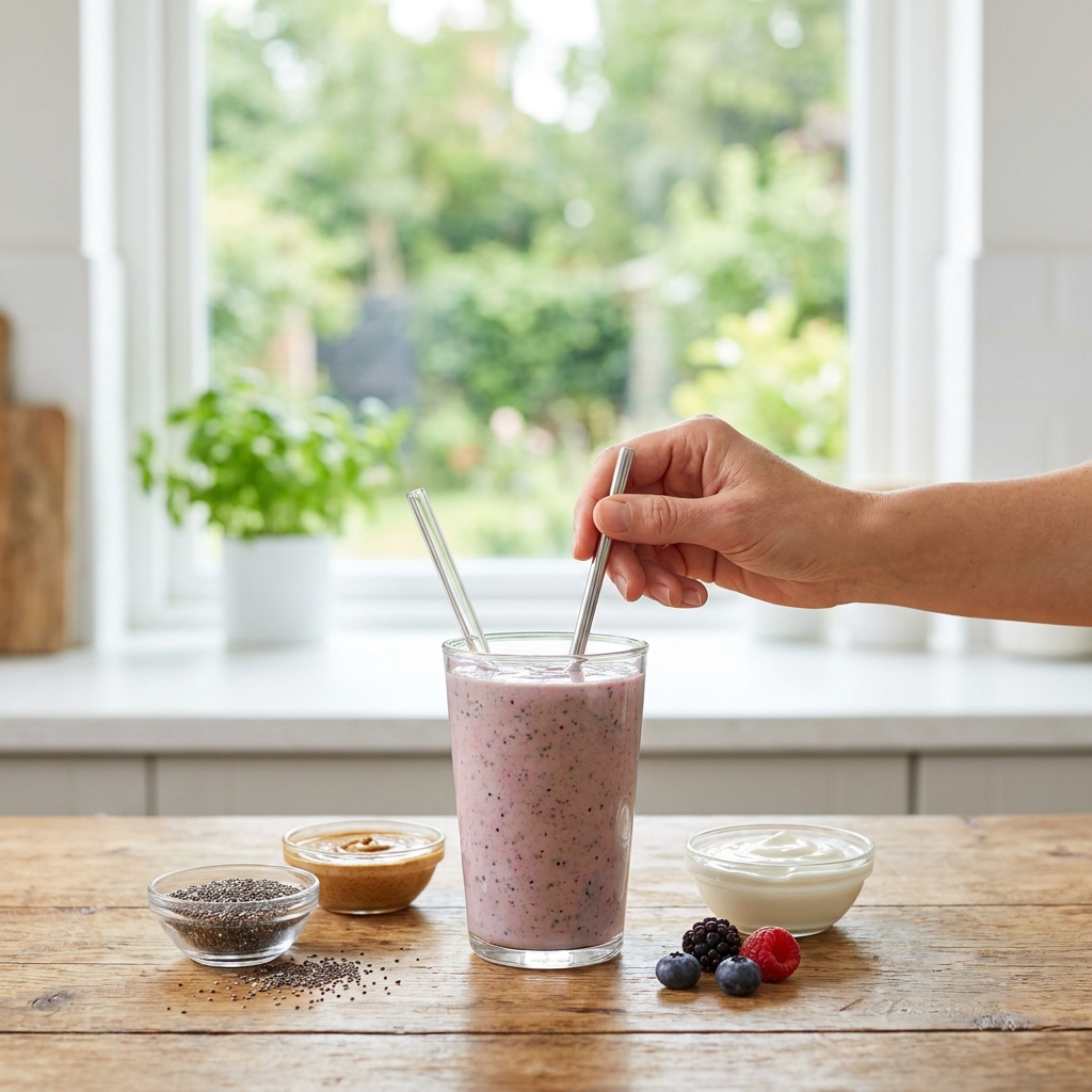 Healthy hydration + protein smoothie guide for summer mornings (food-first, balanced)