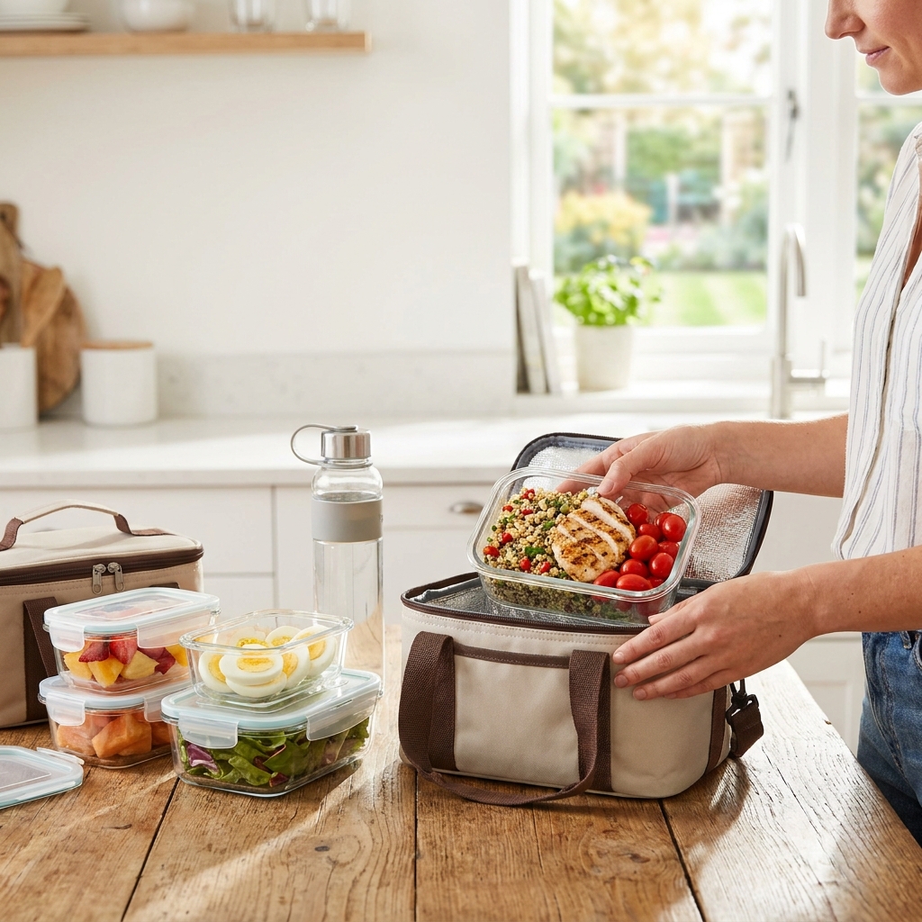 Sunday meal prep for hot weeks: no-cook lunches and light dinners